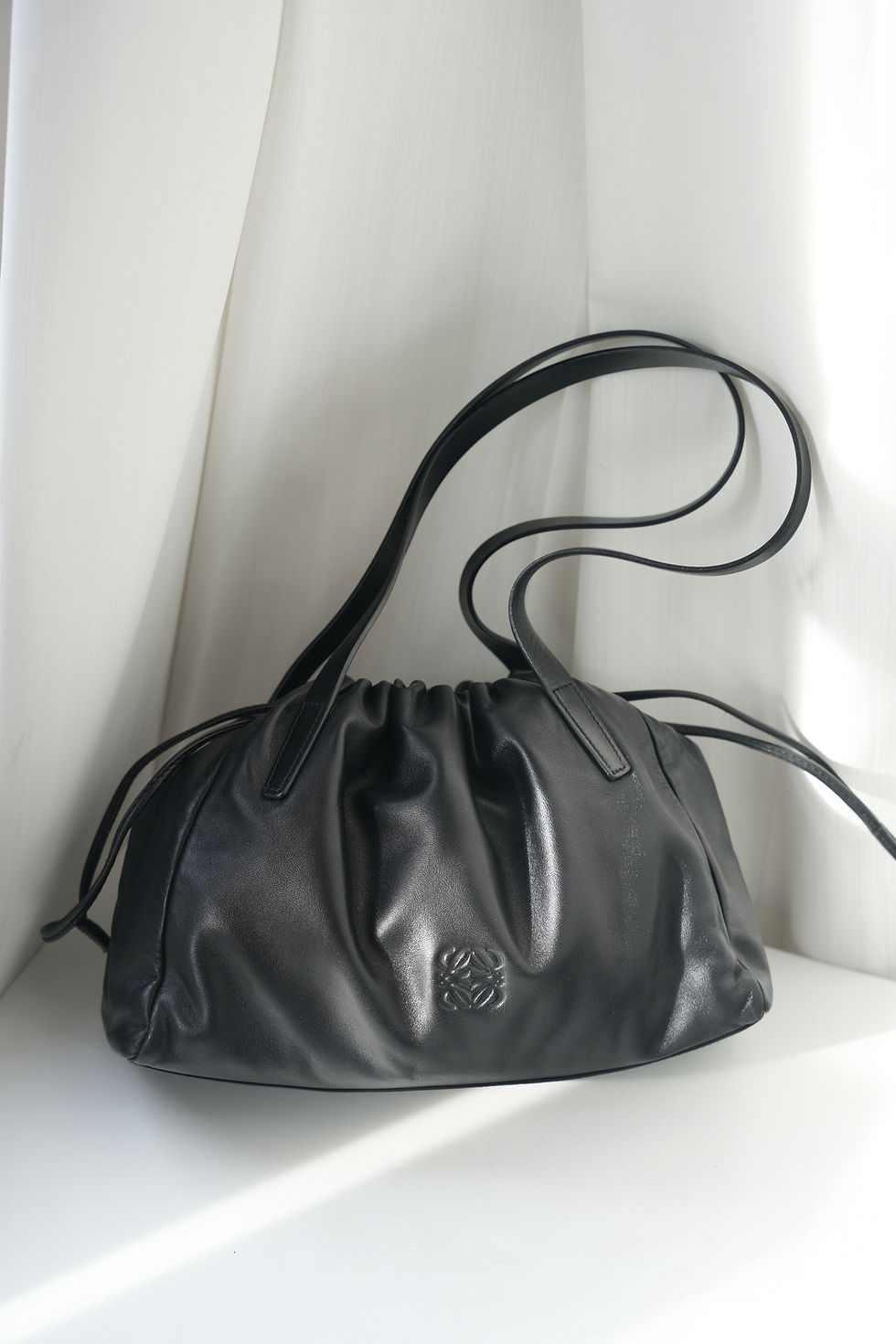 Thumbnail: Loewe Vintage Black little totebag