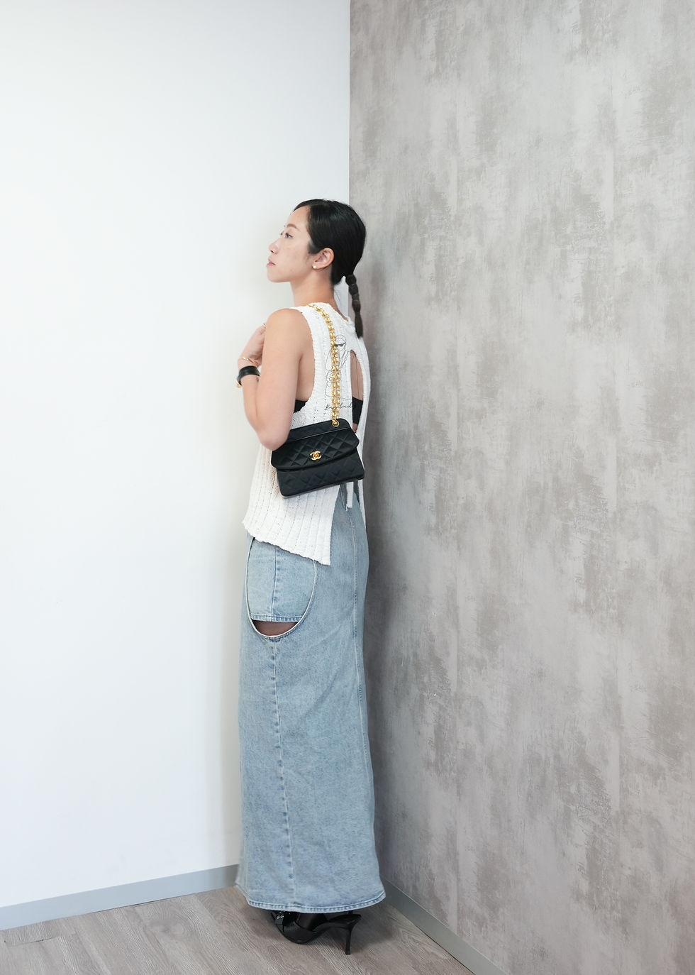 Thumbnail: Vintage Bijour Nylon 2-way Handbag