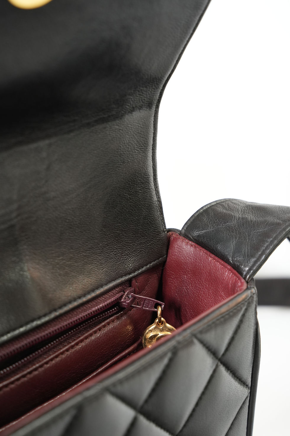 Thumbnail: Vintage All black Small Crossbody Bag