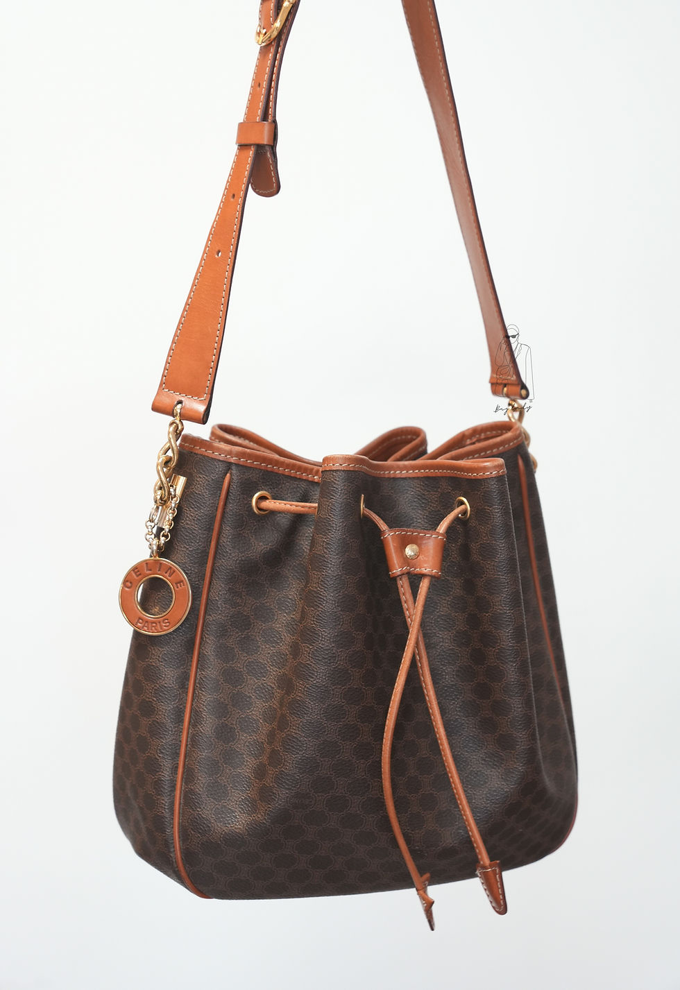 Thumbnail: Vintage Macadam Bucket Bag