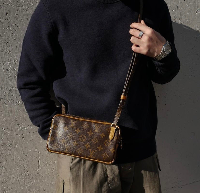 Thumbnail: LV Monogram Marley Bandolier Shoulder Bag