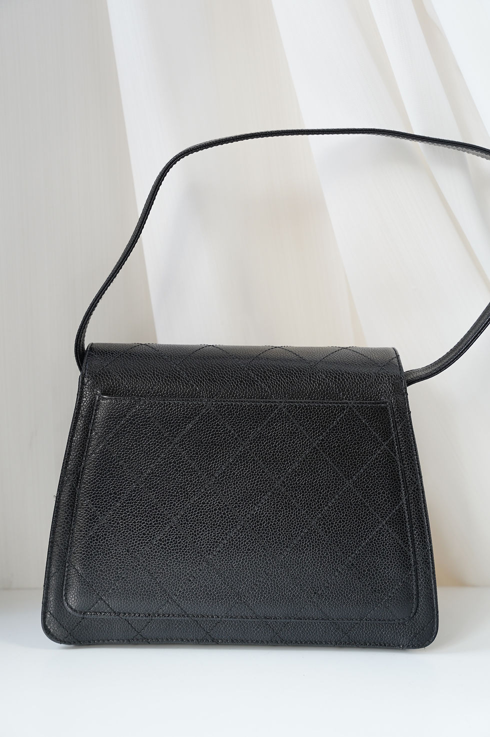 Thumbnail: Chanel Vintage Calfskin Kelly Bag