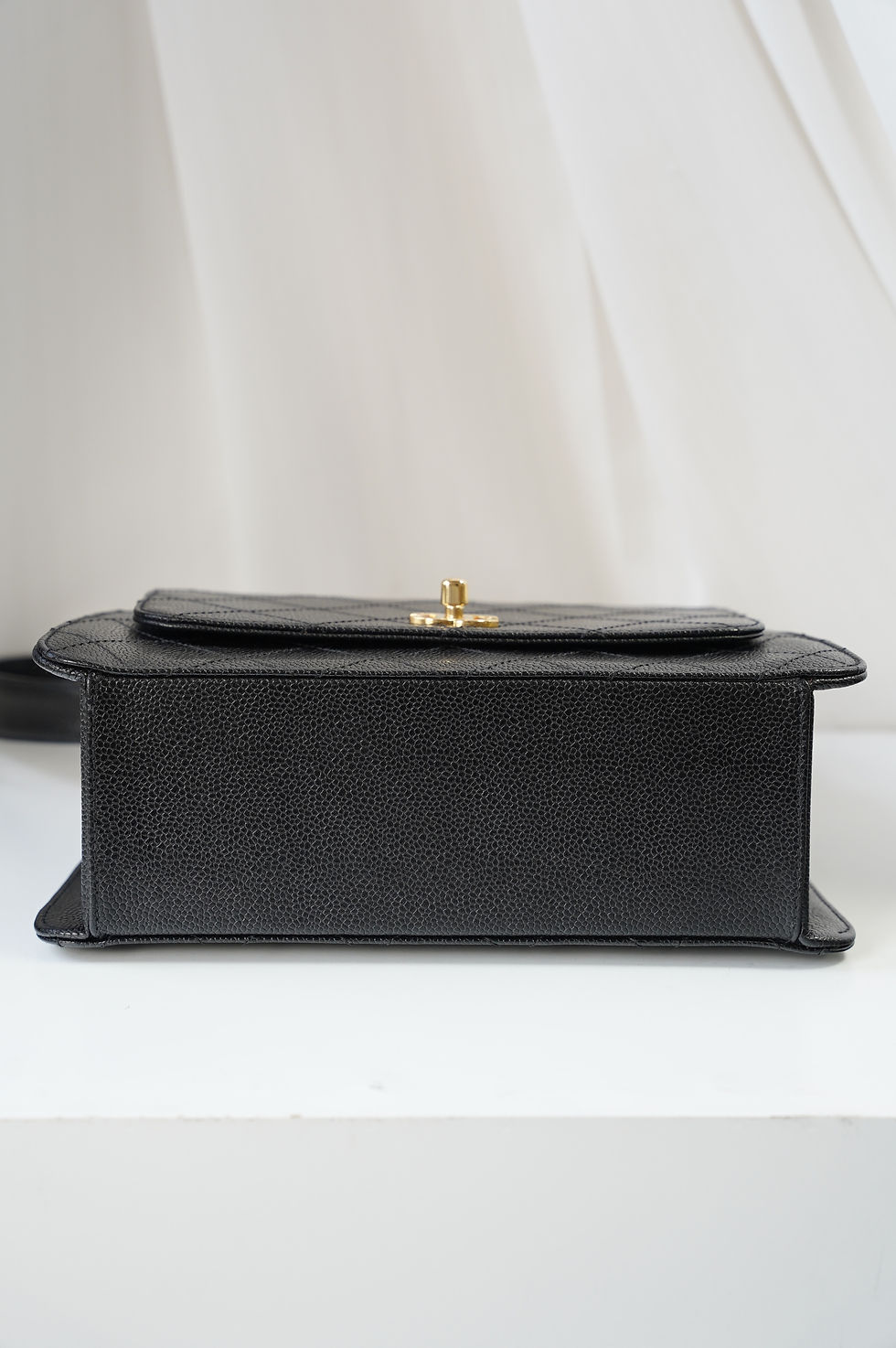 Thumbnail: Chanel Vintage Calfskin Kelly Bag