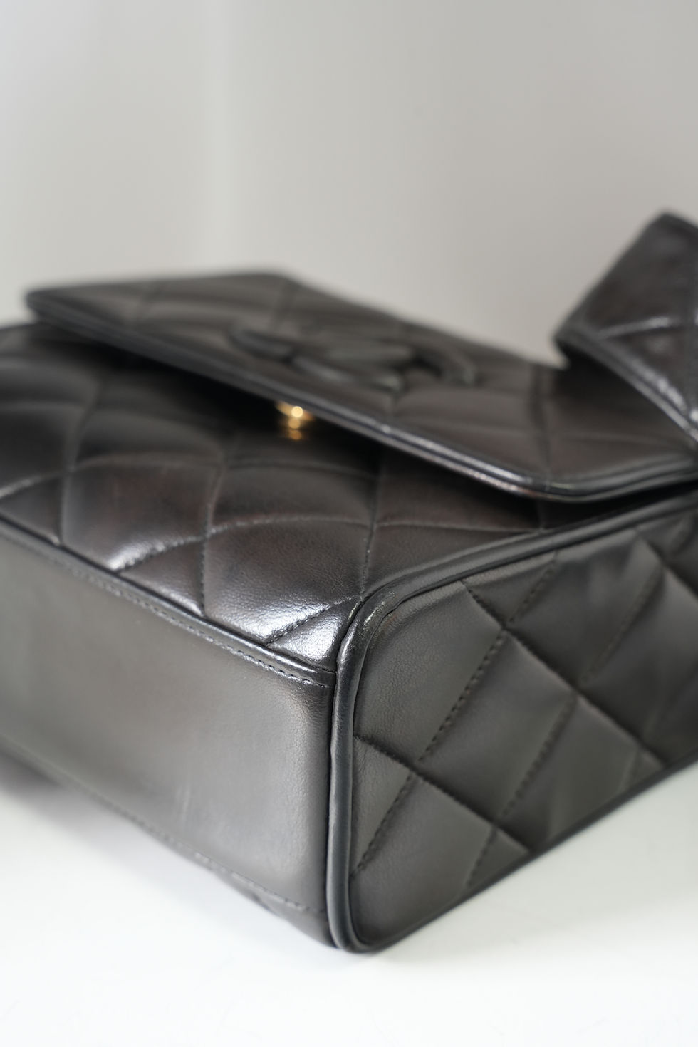 Thumbnail: Vintage All black Small Crossbody Bag