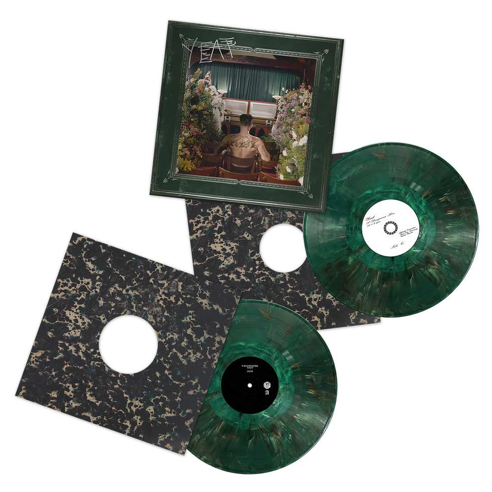 Thumbnail: Yeat A Dangerous Lyfe Signed Edition Green Marbled 2LP Vinyl