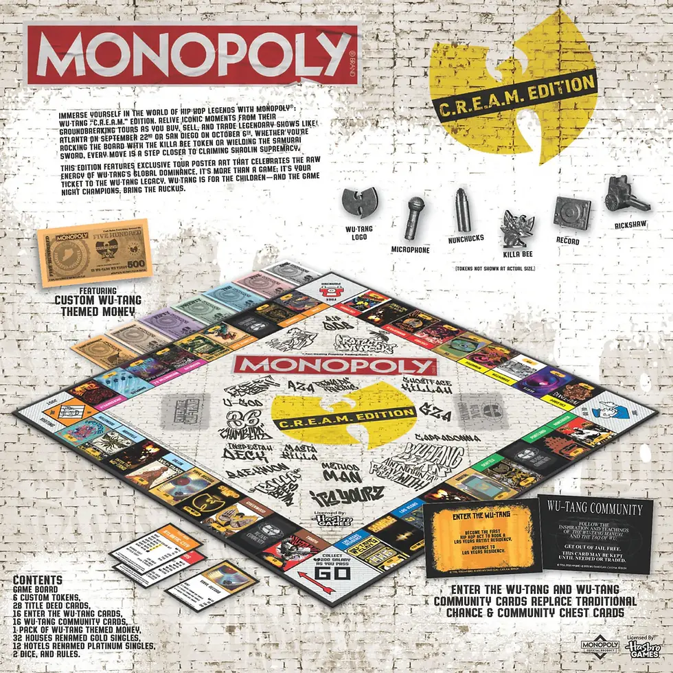 Thumbnail: MONOPOLY®: Wu-Tang Clan Edition (720 Made)