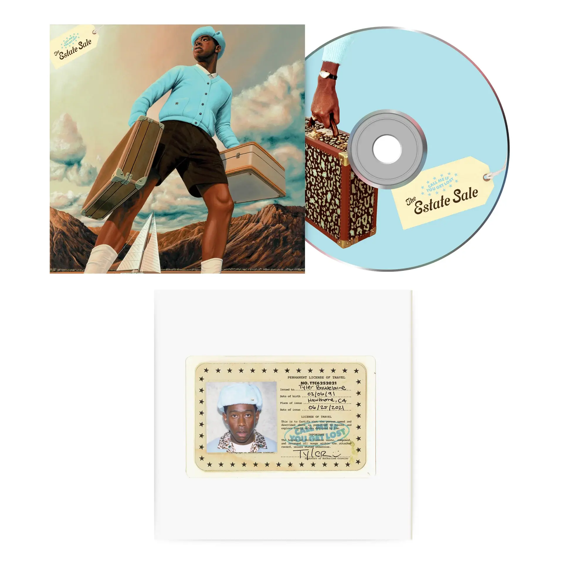 Tyler, The Creator – CALL ME IF YOU GET LOST: The Estate Sale (CD+28-Page Book)