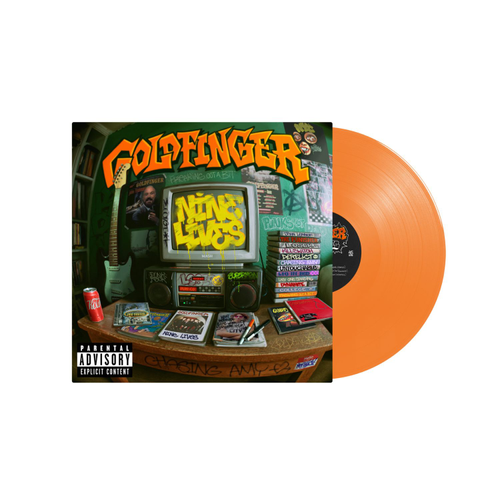 Goldfinger Nine Lives Indie Exclusive Transparent Orange Vinyl LP