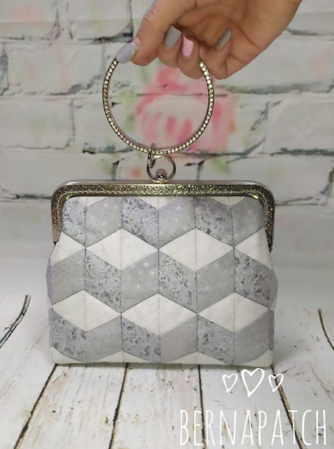 Bolsos patchwork con boquilla patrones best sale