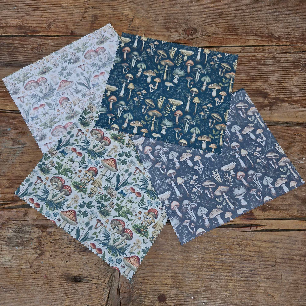 paddestoel microvezeldoekje