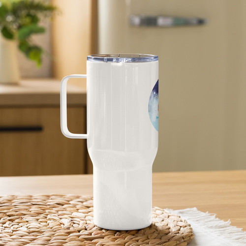 Travel mug with a handle | Exotic Labz