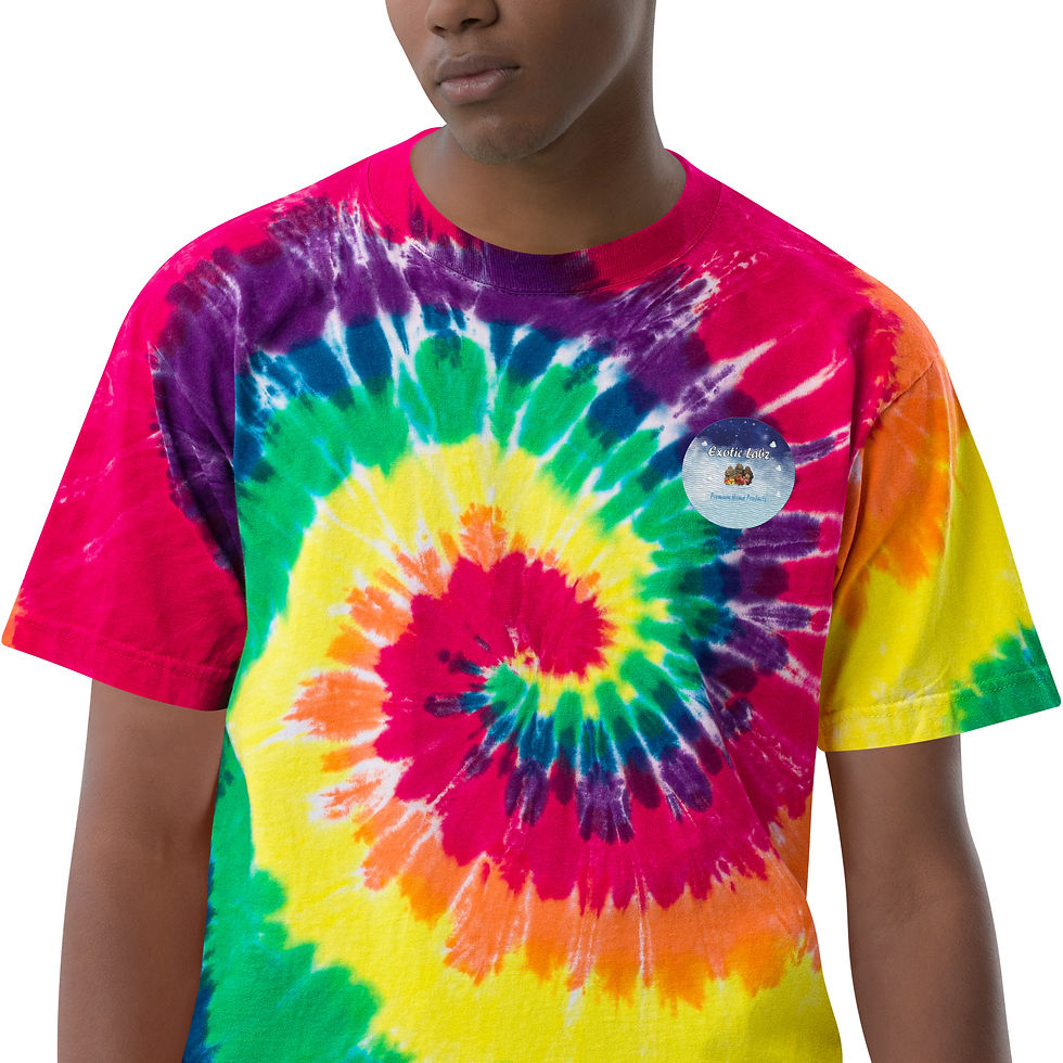 Thumbnail: Oversized tie-dye t-shirt