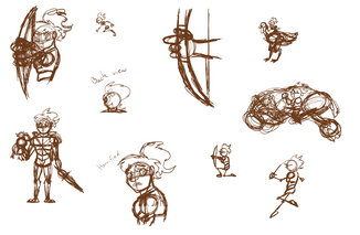 Crothe Thumbnail Sketches #2