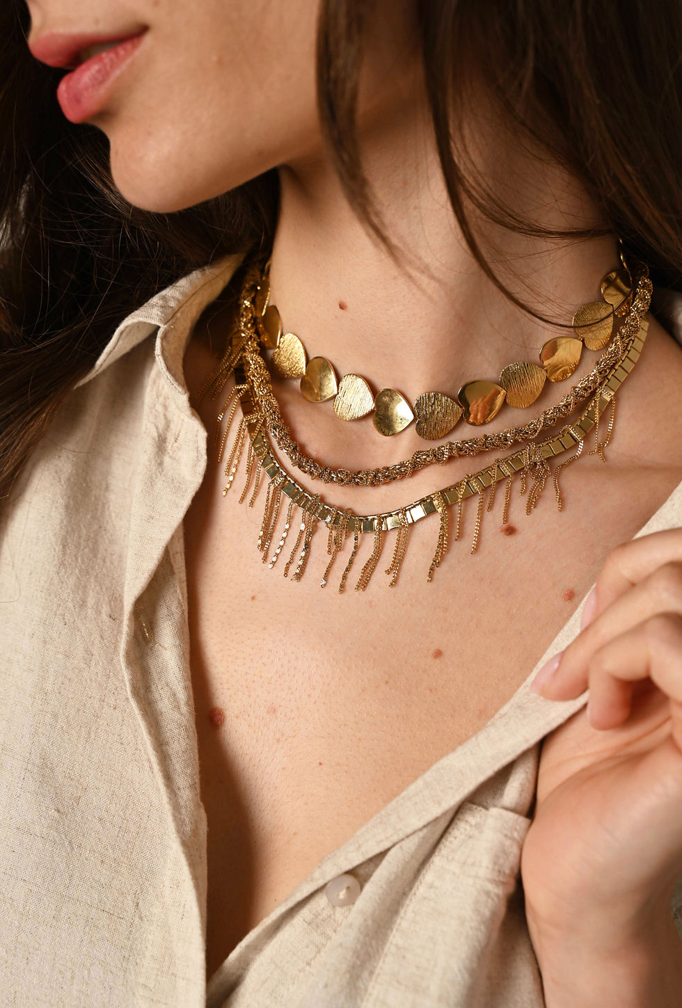 Miniature : Collier Isadora gold