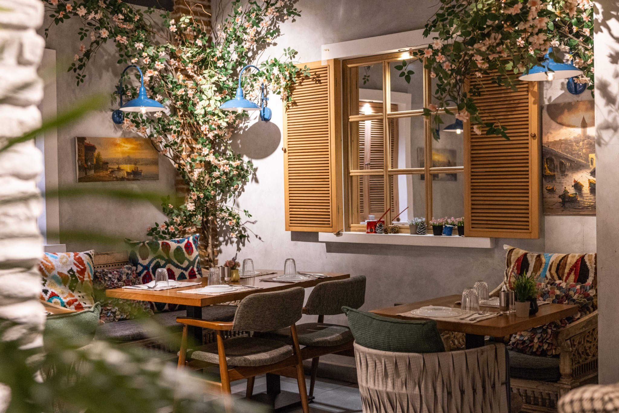 Dubb Kebab restoran iç mekânı