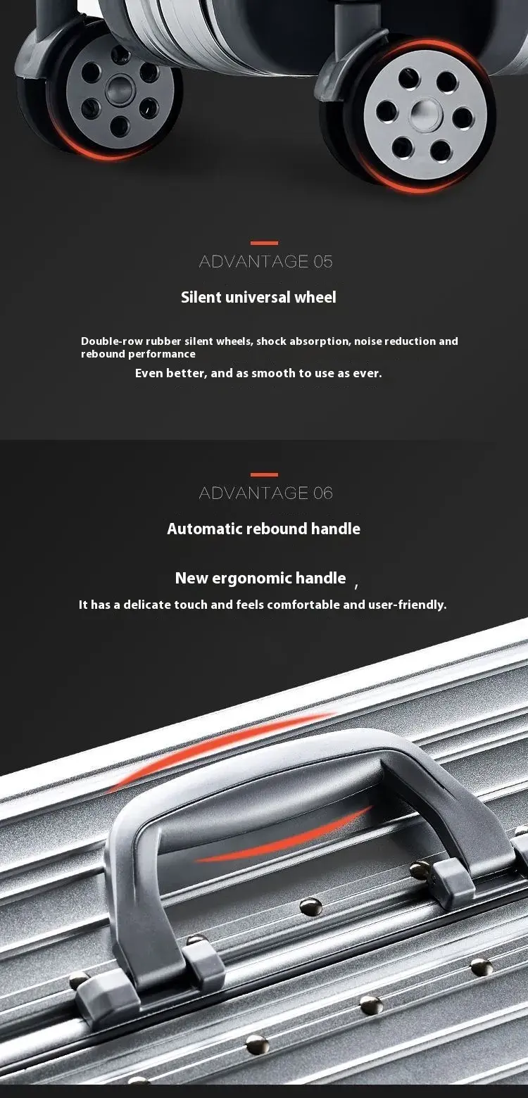 Thumbnail: Aluminum Luggage Trolley