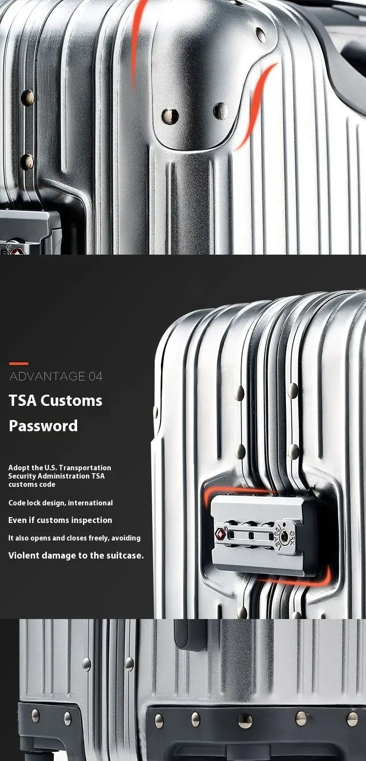 Thumbnail: Aluminum Luggage Trolley
