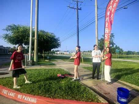 City and Neighbor Support: Volunteers Support Pearland Farmers Market — June 21, 2025