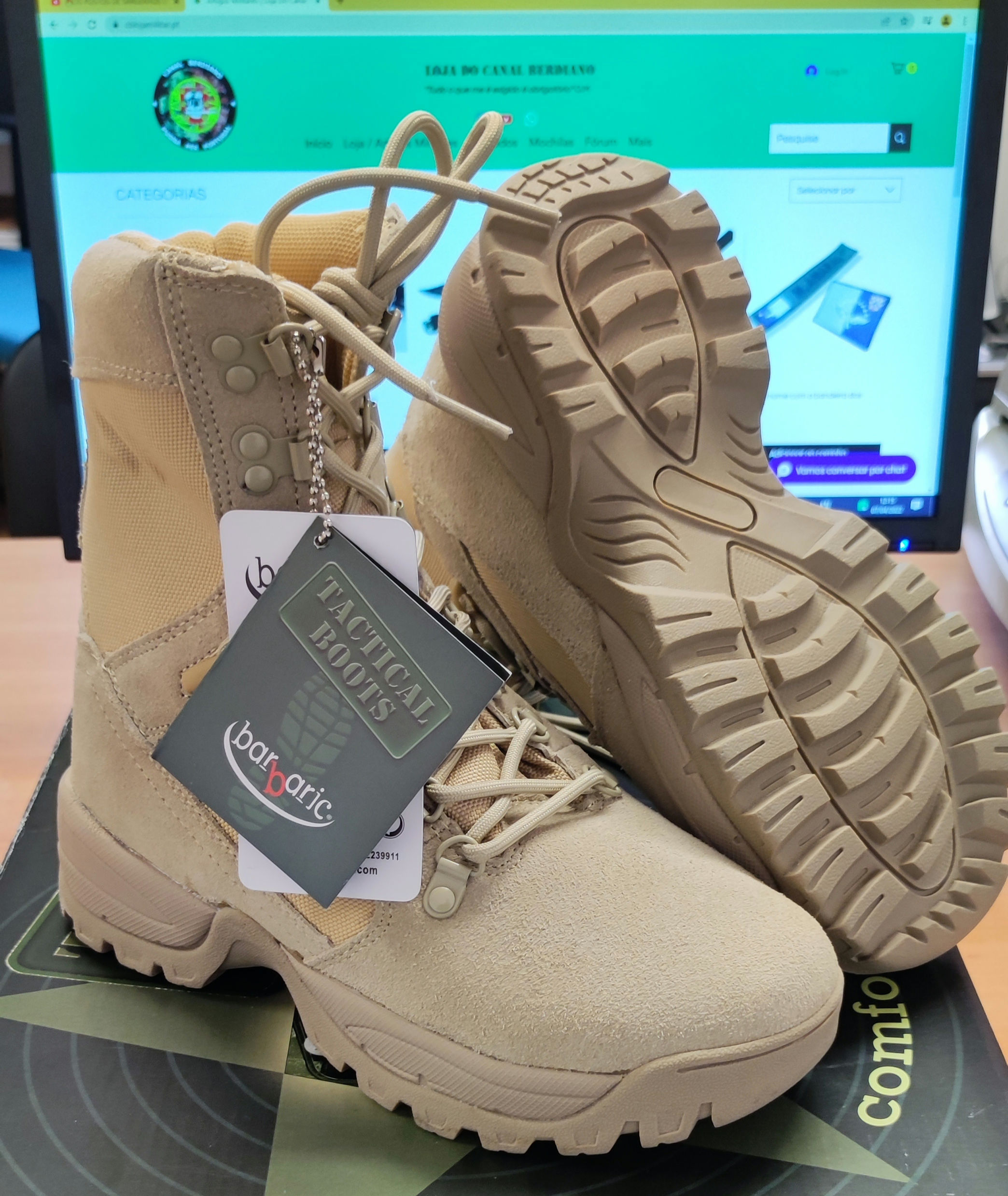 Botas militares coyote| Deserto