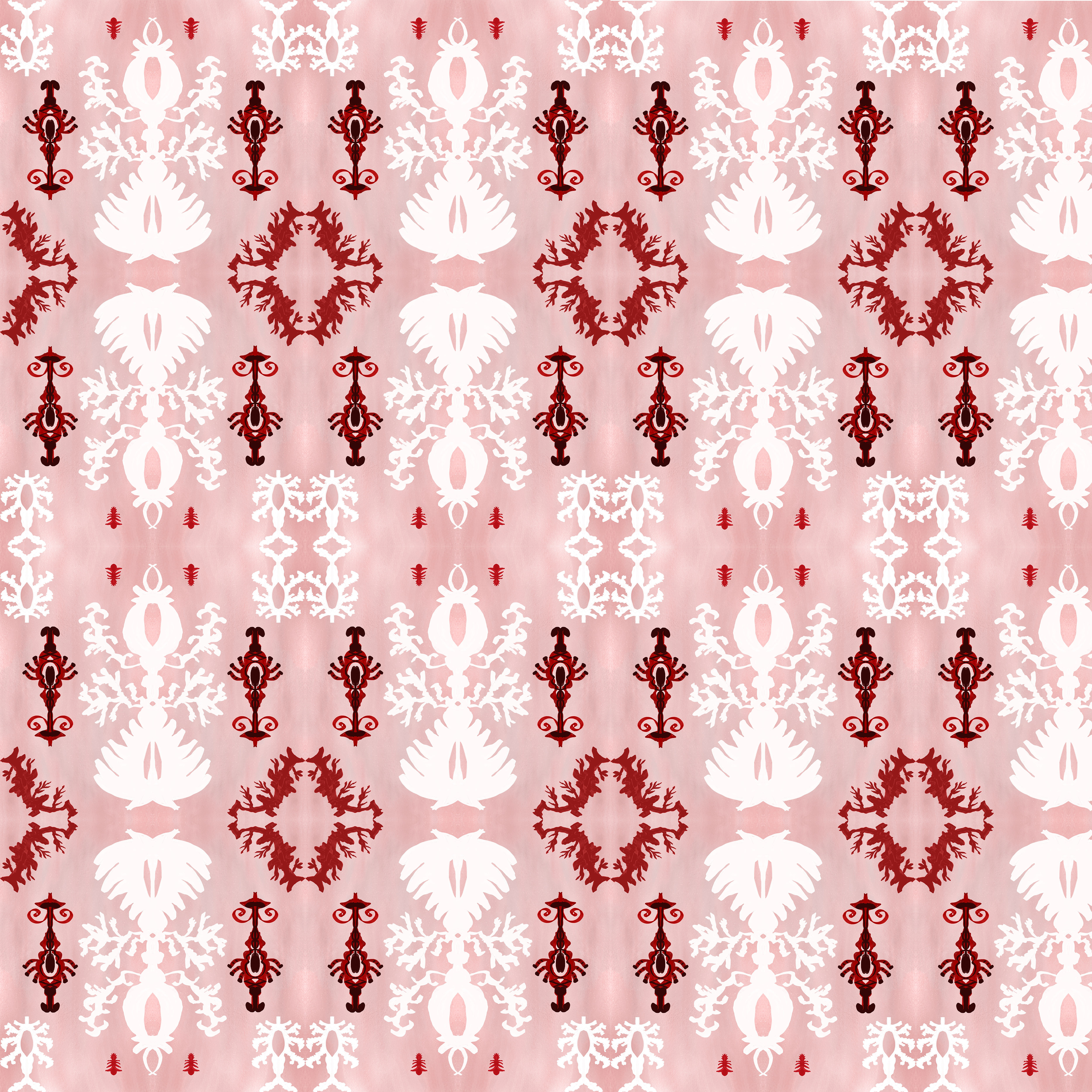 Papel tapiz Reina rosa