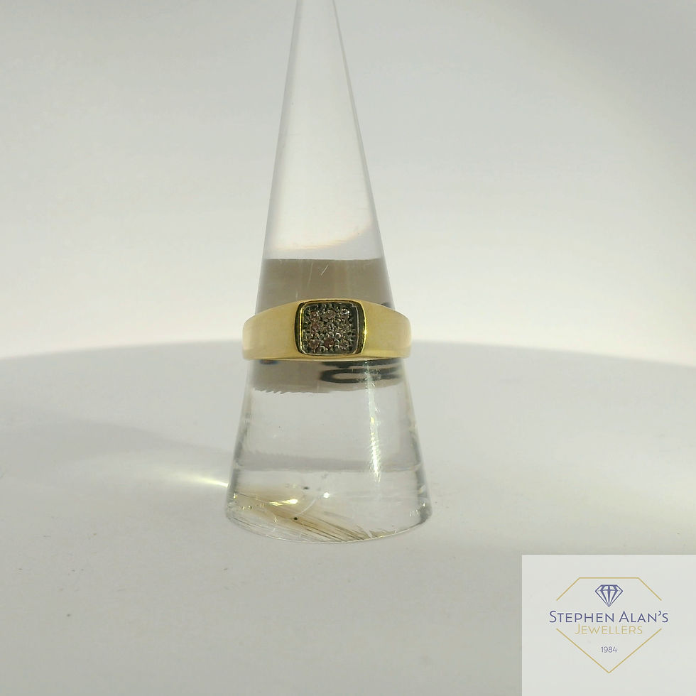 9ct diamond dress ring