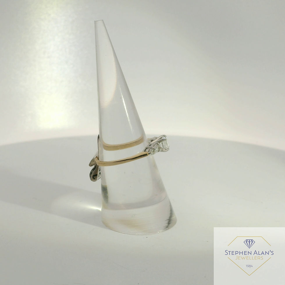 Thumbnail: 14ct cubic zirconia ring