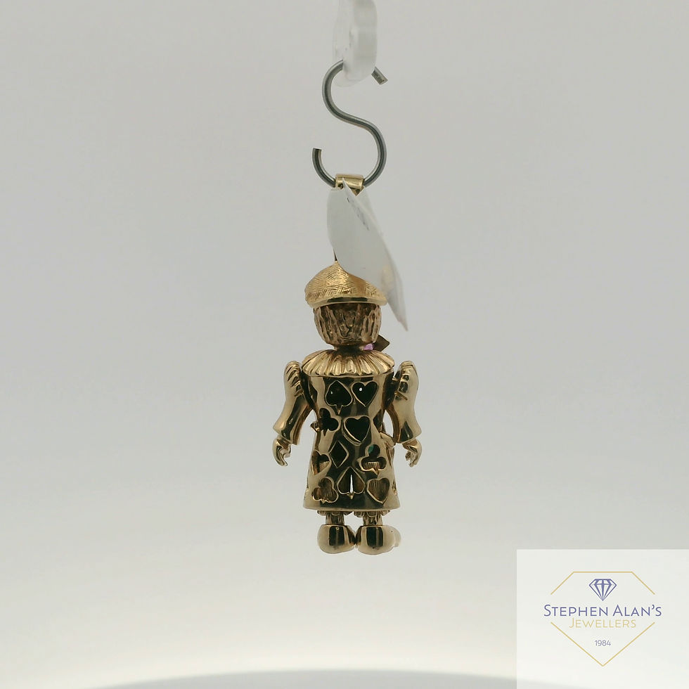 Thumbnail: 9ct stone set clown