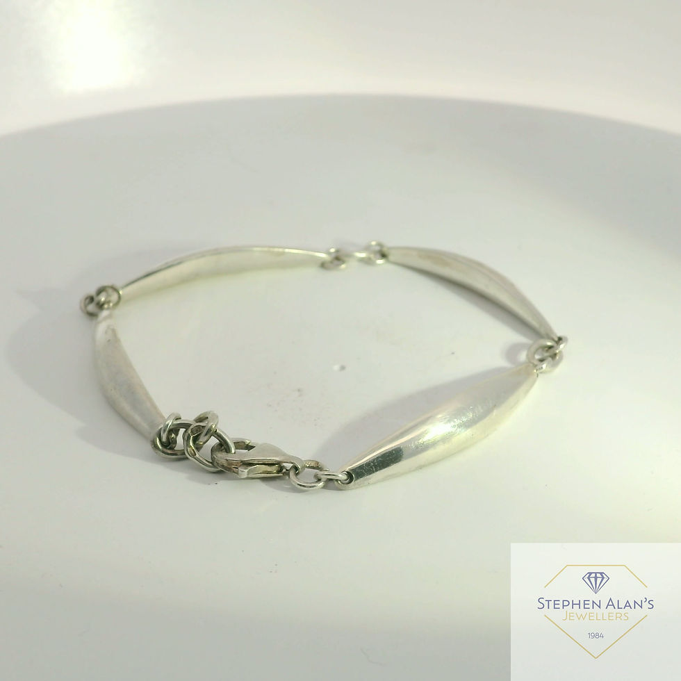 Thumbnail: Silver fancy bracelet