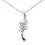 Thumbnail: Elegant 0.15 ct. Round Brilliant Diamonds Necklace