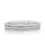 Thumbnail: Sophisticated 0.12ct Half Eternity Diamond Ring in 18K White Gold