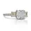 Thumbnail: Dazzling 18k White Gold 3 Stone Ring with 2.57 ct Natural Diamonds
