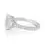 Thumbnail: Exquisite 2.48ct Mixed Cut Pave Diamond Ring in 18K White Gold
