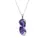 Thumbnail: Lovely 6.12ct. Pear Shape Drop Amethyst Necklace