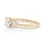 Thumbnail: Captivating 3-stone 1.21ct Diamond Ring set in 18K Yellow Gold