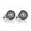 Thumbnail: 14K Yellow Gold Opal Stud Earrings