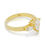 Thumbnail: Gorgeous 0.97ct Diamond Three Stone Ring in 20K Yellow Gold