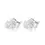 Thumbnail: Elegant 18K White Gold Stud Earring