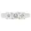 Thumbnail: Sparkling 0.98 ct. Round Brilliant Diamond Ring