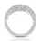 Thumbnail: Intricate 1.16ct Diamond Ring in 18K White Gold