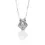 Thumbnail: Enthralling 1.48 ct. Round Brilliant Diamond Pendant in 18K White Gold