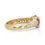 Thumbnail: Exquisite Diamond Pave Ring with Rubies and Side Diamonds in 18k Yellow Gold