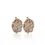 Thumbnail: Gorgeous .26ct. Round Brilliant Flower Diamond Earrings