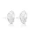 Thumbnail: Luxurious 1.00ct Round Diamond Earrings in 18K White Gold