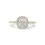 Thumbnail: Stunning 1.01ct Cushion Shape 18K Yellow Gold Ring