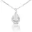 Thumbnail: Luxurious 0.45ct D-Color Diamond Necklace