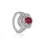 Thumbnail: 18K White Gold 2 carat Ruby Ring