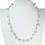 Thumbnail: Magnificent 4.20 Carat Round Brilliant Diamond Necklace in 18K White Gold