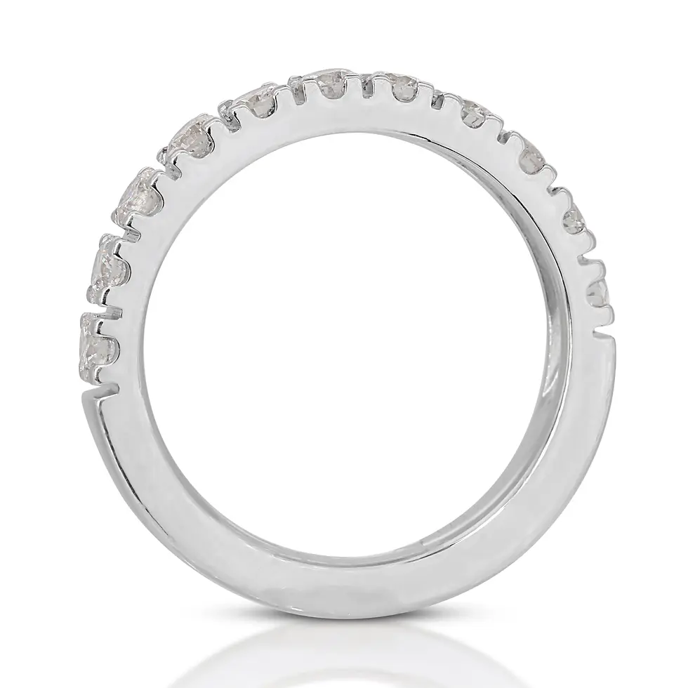 Thumbnail: Glamorous 0.48ct Platinum Eternity Ring