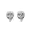Thumbnail: Stunning 18k White Gold Earrings with 2.24 total carat Natural Diamond