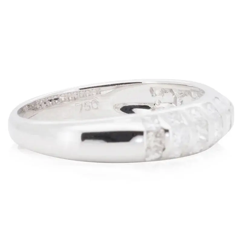 Thumbnail: Beautiful 0.5 ct. Cushion Diamonds Ring